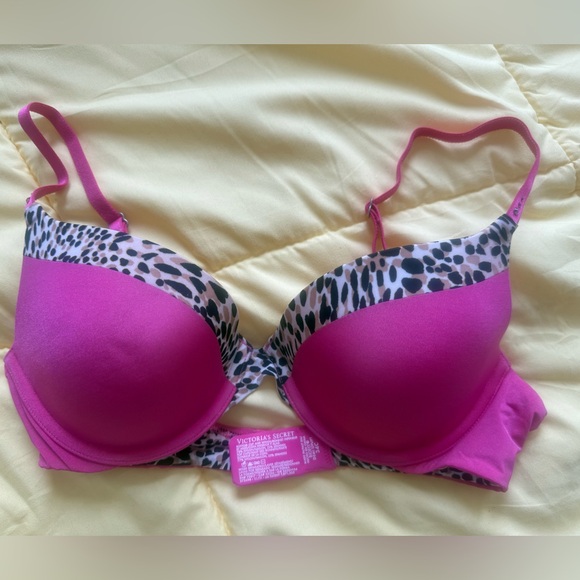 Victoria's Secret Other - Victoria's Secret Pink & Leopard Print Bra
